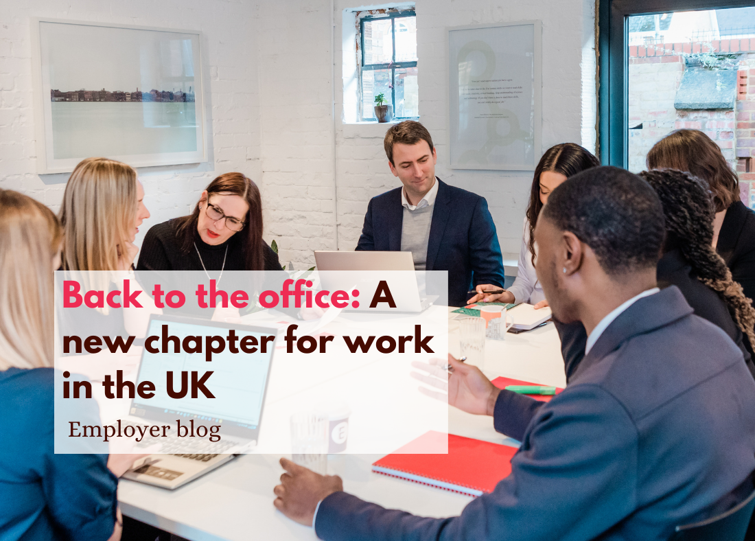 Back to the office: A new chapter for work in the UK