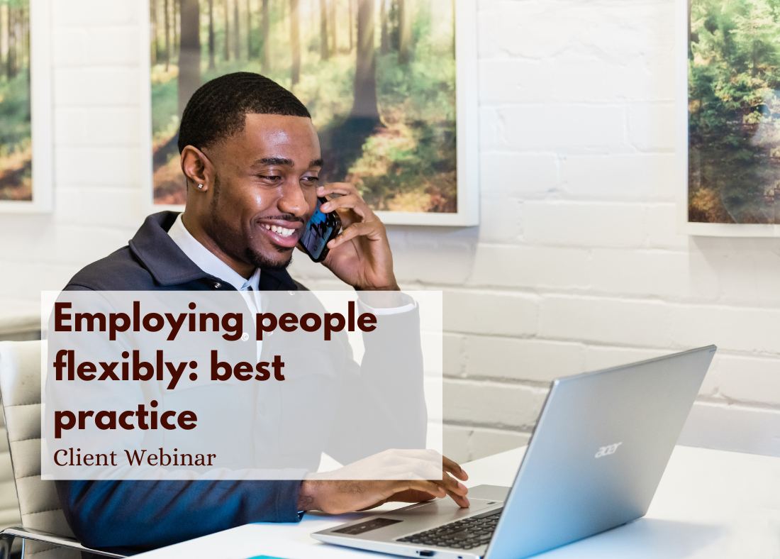 Employing People Flexibly: Best Practice - webinar from Ten2Two